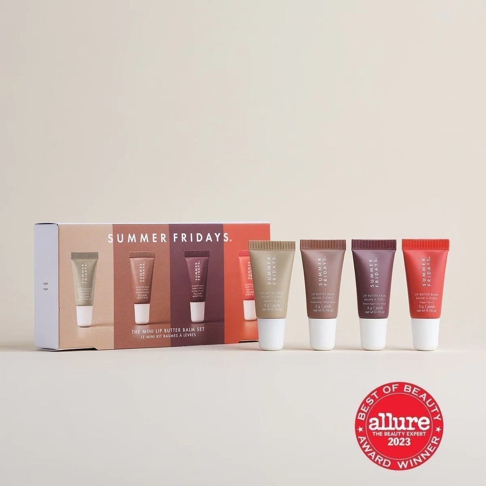 **Never opened** Summer Friday - The Mini Lip Butter Balm Set